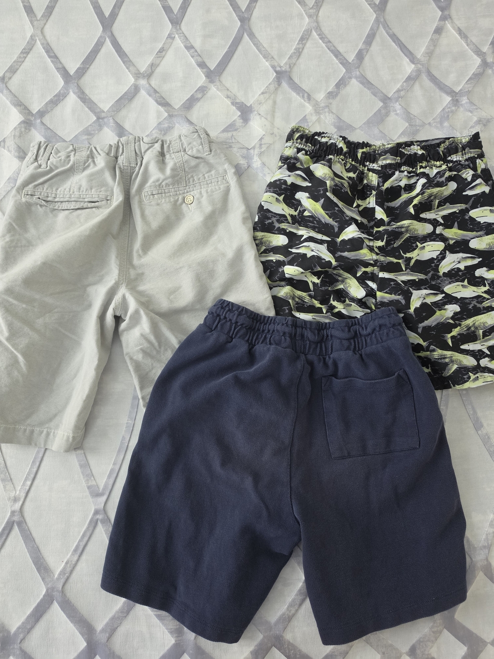 Boys Summer Shorts Lot - Size 11-12 (3 Pairs)